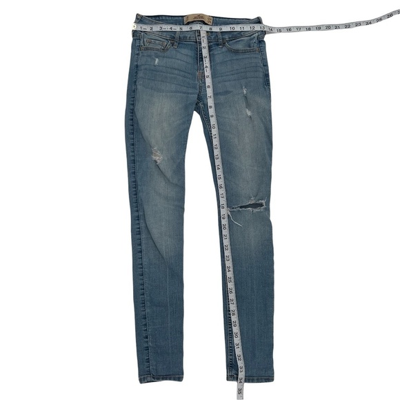 Hollister Super Skinny Distressed Jeans Size 0 Short (24 x 29) Women’s - Picture 4 of 8
